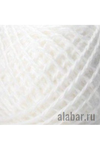 Карачаевская пряжа в пасмах Белый | ПП-0004