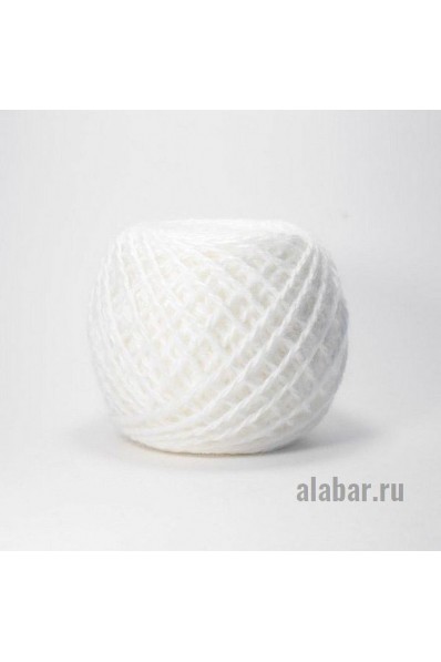 Карачаевская пряжа в клубках по 100 грамм Белый| ПК-0005