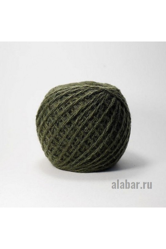 Карачаевская пряжа в клубках по 100 грамм Оливка| ПК-0038