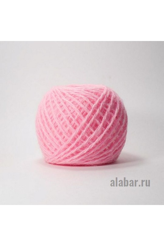 Карачаевская пряжа в клубках 40-42 грамм Розовый| ПКК-0044
